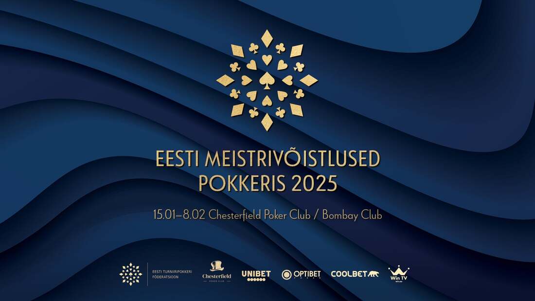 2025. aasta Eesti meistrivõistlused pokkeris (EMV) ajakava